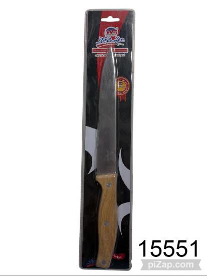 Imagen de CUCHILLO CARNE ACERO Y MANGO MADERA 3.26